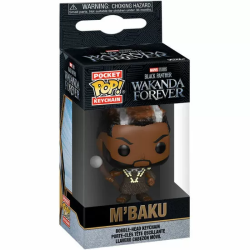 LLAVERO POCKET POP MARVEL BLACK PANTHER WAKANDA FOREVER M BAKU