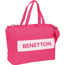 BOLSO CON BOLSILLO PARA PORTATIL 14,1 BENETTON 