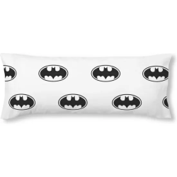 FUNDA DE ALMOHADA 100% ALGODÓN MODELO BATMAN BASIC DE 105 CM.