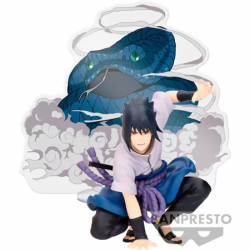 FIGURA SASUKE UCHIHA SPECIAL PANEL SPECTACLE NARUTO SHIPPUDEN 9CM