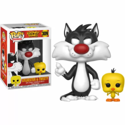 FIGURA POP LOONEY TUNES SYLVESTER & TWEETY