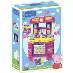 COCINA MEGA PEPPA PIG 15 PZAS.