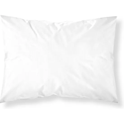 FUNDA DE ALMOHADA 100% ALGODÓN LISO WHITE DE 50X80CM.