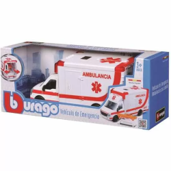 VEHICULO DE EMERGENCIAS AMBULANCIA ESCALA 1:50 BURAGO