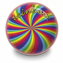 PELOTA BIOBALL RAINBOW FLUO 230 MM