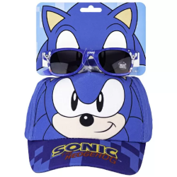 GORRA SET GAFAS DE SOL SONIC BLUE