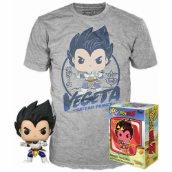 SET FIGURA POP & TEE DRAGON BALL Z VEGETA