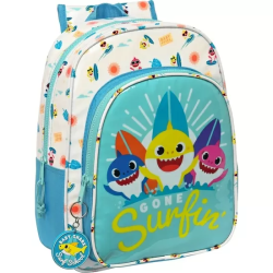 MOCHILA INFANTIL ADAPT.CARRO BABY SHARK 