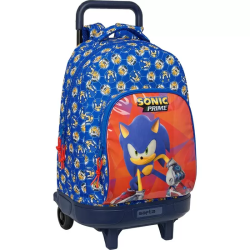 MOCHILA GDE. C/RUEDAS COMPACT EXTRAIBLE SONIC