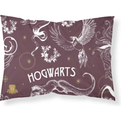 FUNDA DE ALMOHADA 100% ALGODÓN MODELO HPOTTER CREATURES DE 50X80CM.