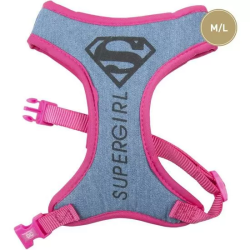 ARNÉS PARA PERROS M/L SUPERMAN PINK