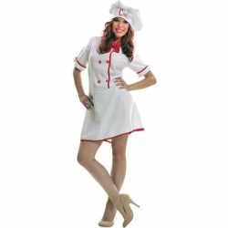 DISFRAZ ADULTO LADY CHEF TALLA S