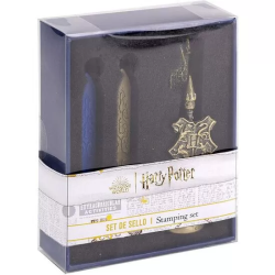 SET DE PAPELERÍA SELLO HARRY POTTER HOGWARTS BLUE