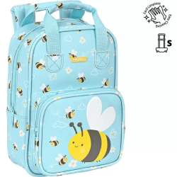 ABEJA MOCHILA INFANTIL CON ASAS 20X28X8