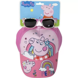 GORRA SET GAFAS DE SOL PEPPA PIG