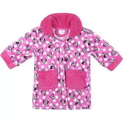 BATÍN CORAL FLEECE MINNIE PINK