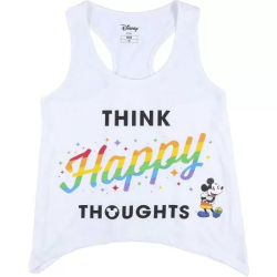 CAMISETA TIRANTES PUNTO SINGLE JERSEY DISNEY PRIDE BLANCO