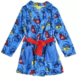 BATÍN CORAL FLEECE PAW PATROL BLUE