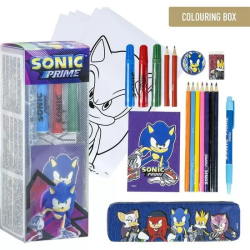 SET PAPELERÍA COLOREABLE SONIC PRIME