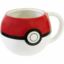 TAZA 3D POKE-BALL POKEMON 445ML