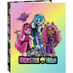 CARPETA FOLIO 4 ANI.MIXTAS MONSTER HIGH 