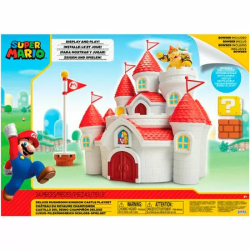 PLAYSET MUSHROOM KINGDOM CASTLE MARIO BROS NINTENDO