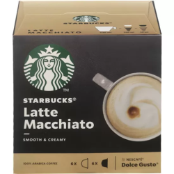 STARBUCKS LATE MACCHIATO 6/6 CÁPSULAS COMPATIBLES DOLCE GUSTO