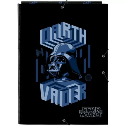 CARPETA FOLIO 3 SOLAPAS STAR WARS 