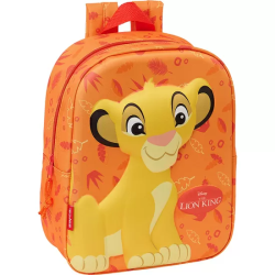 MOCHILA GUARDERIA 3D BOLSILLO RED EL REY LEON