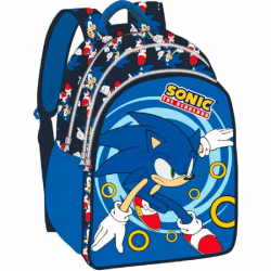 MOCHILA SONIC THE HEDGEHOG 42CM