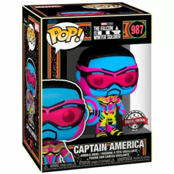 FIGURA POP MARVEL FALCON Y EL SOLDADO DE INVIERNO CAPITAN AMERICA EXCLUSIVE