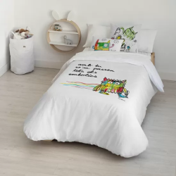 FUNDA NÓRDICA 100% ALGODÓN MODELO LÍOS CATALÀ PARA CAMA DE 105 (180X220 CM)