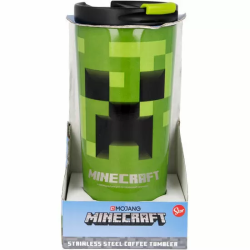 VASO TERMO ACERO INOXIDABLE MINECRAFT 425ML