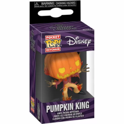 LLAVERO POCKET POP DISNEY PESADILLA ANTES DE NAVIDAD 30TH ANNIVERSARY PUMPKIN KING