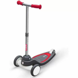 PATINETE NEW SCOOTE MIKA QPLAY ROJO CON LUCES LED.73X55X29.50CM