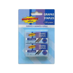 RECAMBIO DE 1.000 GRAPAS N. 10 (PEQUEÑAS) - 2UDS