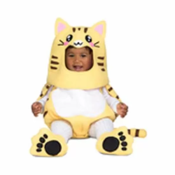 DISFRAZ BEBE BALOON GATITO TALLA 7-12 MESES