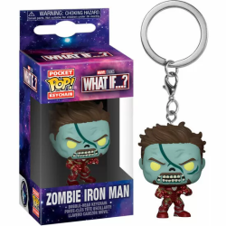 LLAVERO POCKET POP MARVEL WHAT IF ZOMBIE IRON MAN