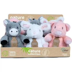 PELUCHE NATURE ANIMALES GRANJA 27CM