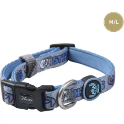 COLLAR PREMIUM PARA PERROS M/L STITCH DARK BLUE