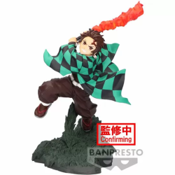 FIGURA TANJIRO KAMADO COMBINATION BATTLE DEMON SLAYER KIMETSU NO YAIBA 9CM