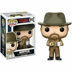 FUNKO POP! VINYL: STRANGER THINGS: HOPPER WITH DONUT