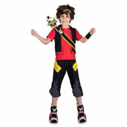 DISFRAZ ZAK STORM 7-9(ESPADA,PELUCA,DIADEMA,BRAZALETE,BANDOLERA,CAMISACHALECO,PANTALÓN Y CUBREBOTAS