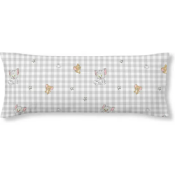 FUNDA DE ALMOHADA 100% ALGODÓN MODELO TOM & JERRY DE 65X65 CM.