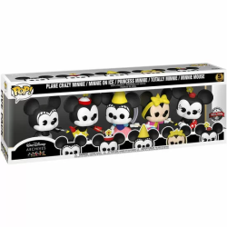 SET 5 FIGURAS POP DISNEY MINNIE MOUSE EXCLUSIVE