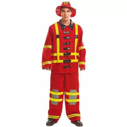 DISFRAZ ADULTO BOMBERO TALLA M-L