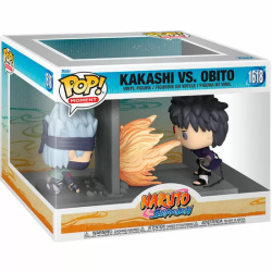 FIGURA POP MOMENT NARUTO SHIPPUDEN KAKASHI VS OBITO