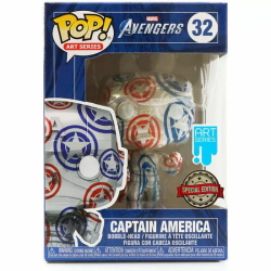 FIGURA POP PATRIOTIC AGE CAPTAIN AMERICA EXCLUSIVE