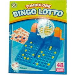 LOTERIA BINGO BOMBO 48 CARTONES