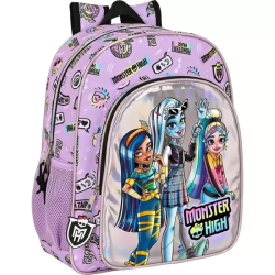 MOCHILA JUNIOR ADAPT.CARRO MONSTER HIGH 